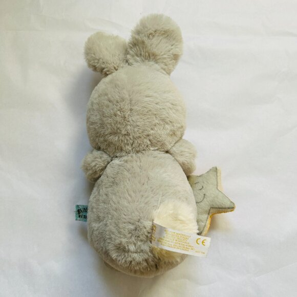 Bunnies by the Bay Gray Rabbit Plush Cricket Island Bloom Bunny 7" Toy Sun Star - Picture 7 of 15